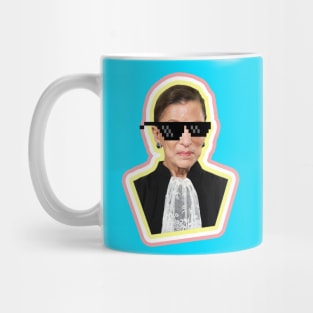 RIP, Heroine for the Ages ~ The Notorious RBG Says “Deal With It” Mug